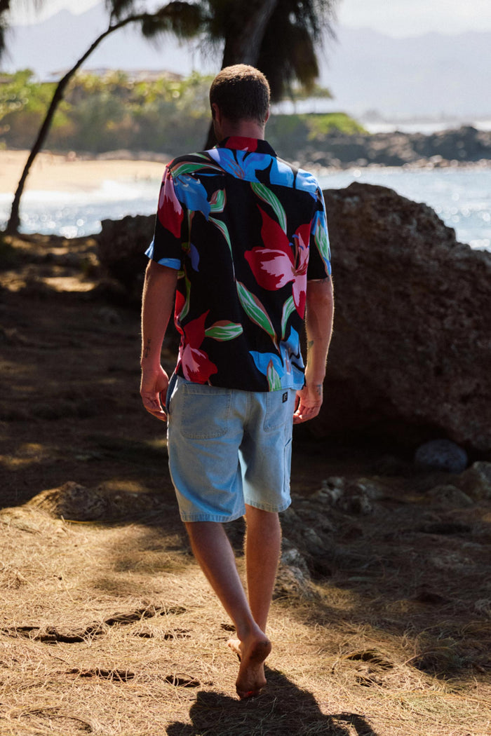 Relaxed Woven Camp Shirt - Blue | O'Neill