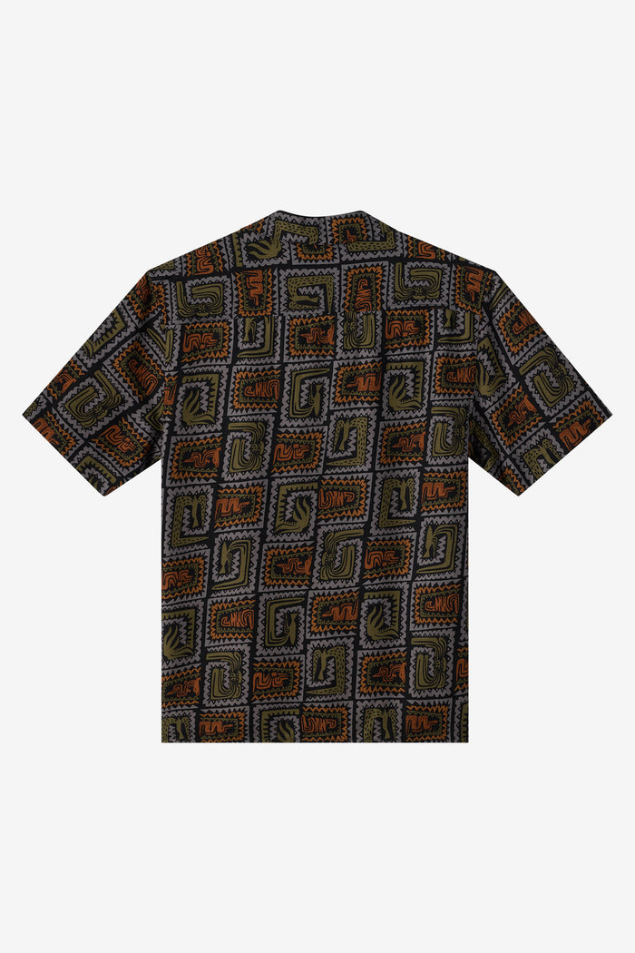 Relaxed Woven Camp Shirt - Black | O'Neill