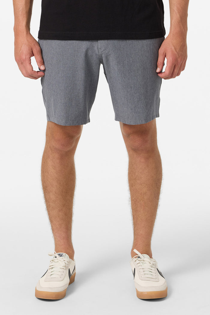 Reserve Heather 19" Hybrid Shorts - Heather Grey | O'Neill
