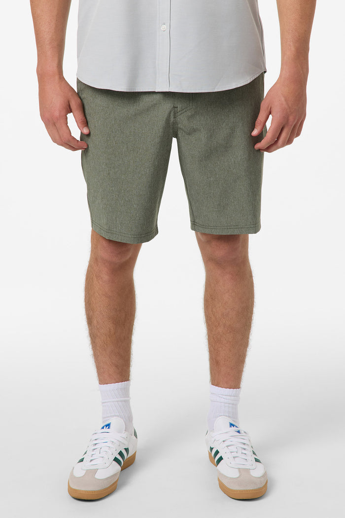 Reserve Heather 19" Hybrid Shorts - Hthr Mulled Basil | O'Neill