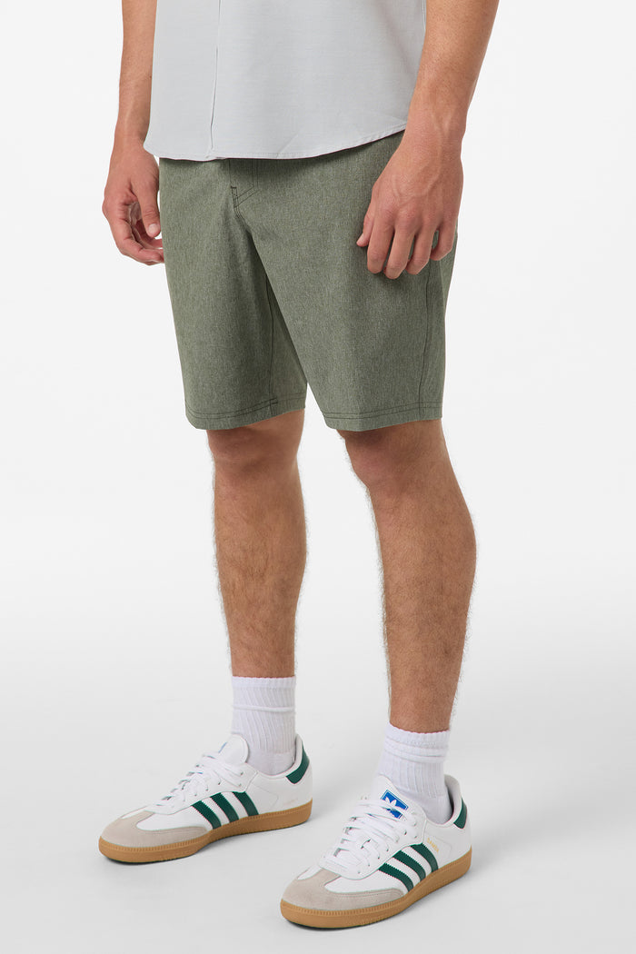 Reserve Heather 19" Hybrid Shorts - Hthr Mulled Basil | O'Neill