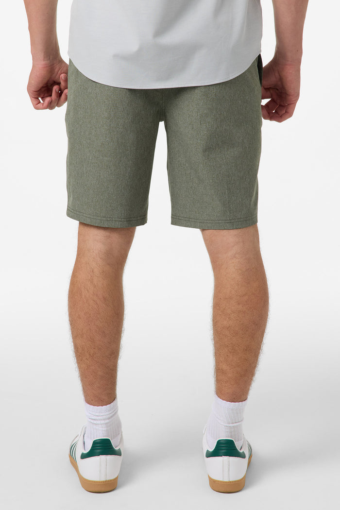 Reserve Heather 19" Hybrid Shorts - Hthr Mulled Basil | O'Neill