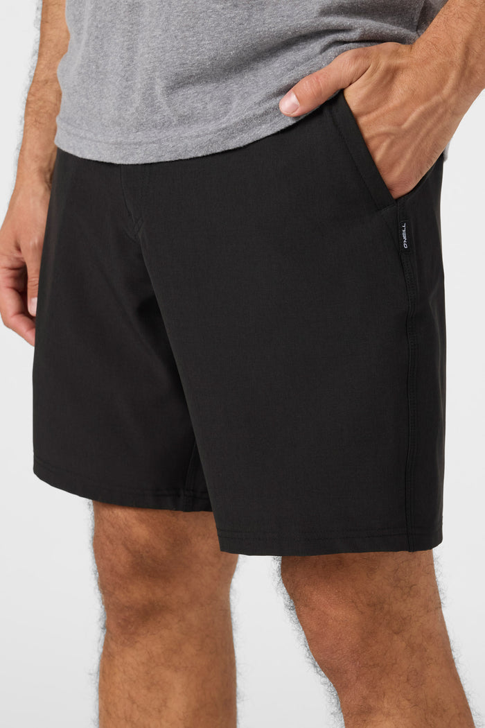 Reserve Heather 19" Hybrid Shorts - Hthr Black | O'Neill