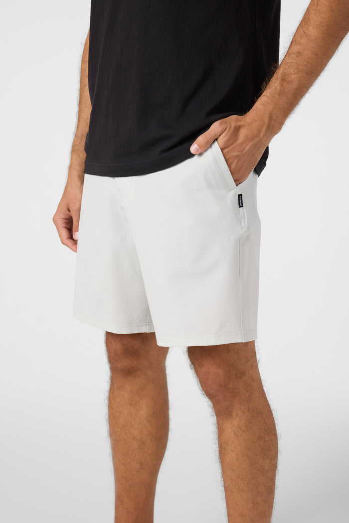 Reserve Heather 19" Hybrid Shorts - Hthr Fog | O'Neill