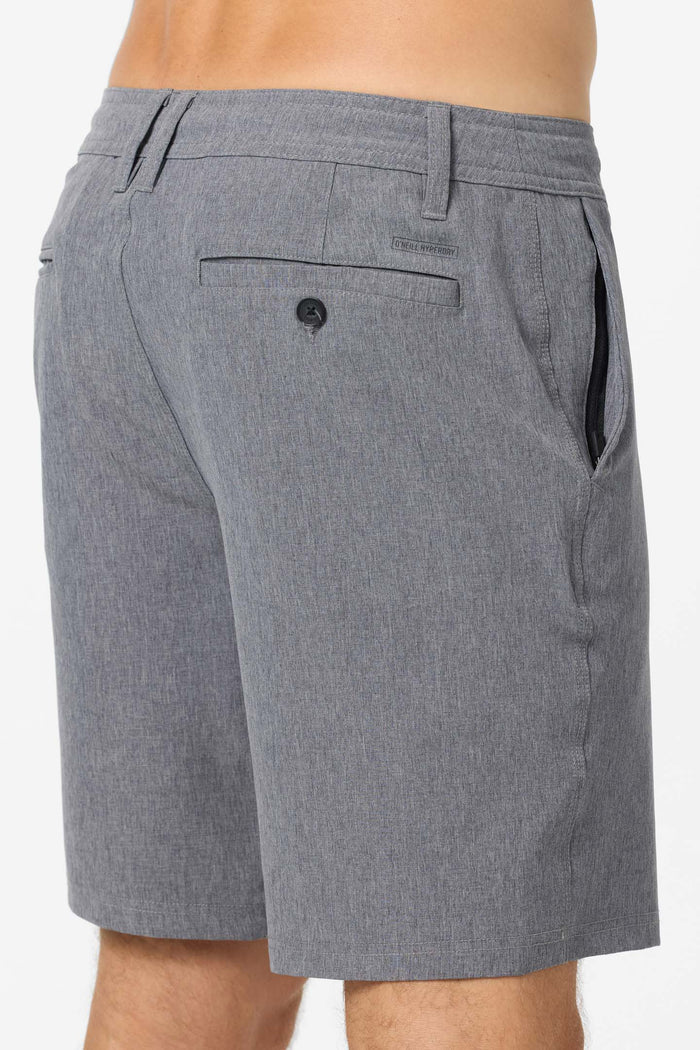 Reserve Heather 19" Hybrid Shorts - Heather Grey | O'Neill
