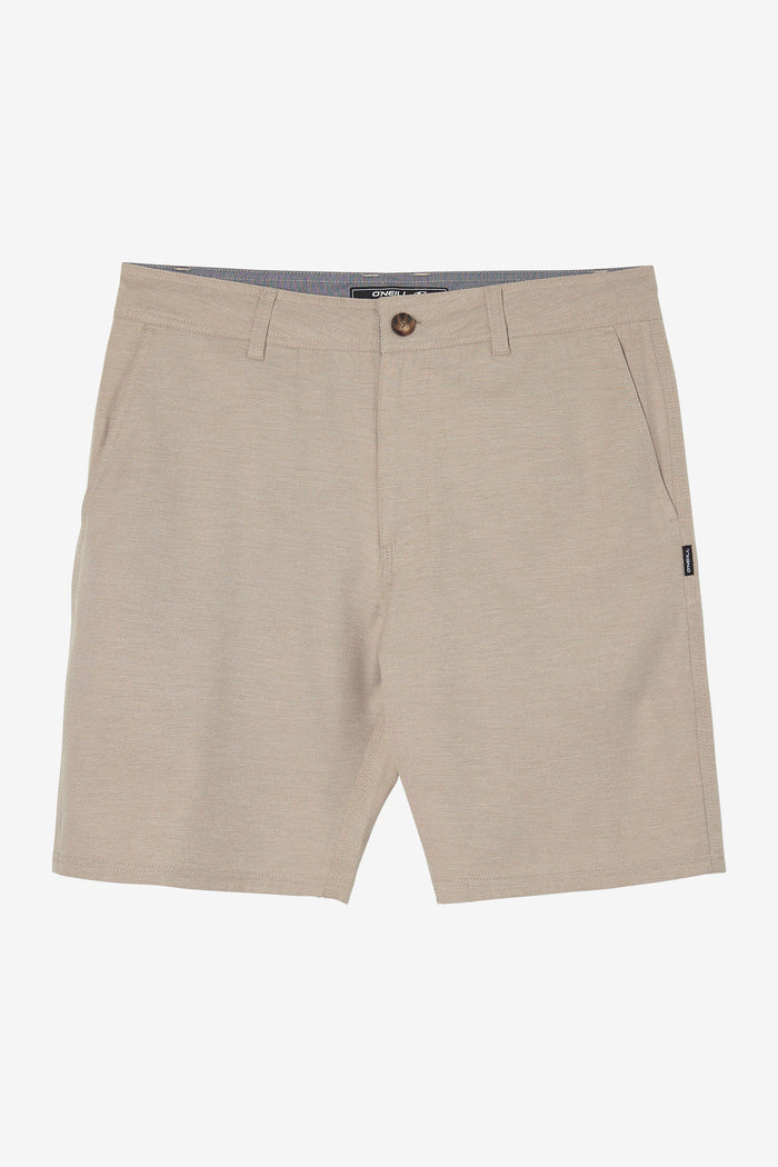 Reserve Light Check 19" Hybrid Shorts - Dark Khaki | O'Neill