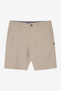Reserve Light Check 19" Hybrid Shorts - Dark Khaki | O'Neill