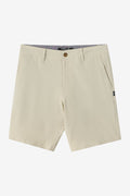 Reserve Light Check 19" Hybrid Shorts - Check w/ Morgan - Lt Khaki | O'Neill