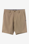 Reserve Light Check 19" Hybrid Shorts - Dark Khaki 2 | O'Neill