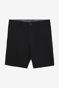 Reserve Light Check 19" Hybrid Shorts - Black | O'Neill