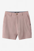 Reserve Light Check 19" Hybrid Shorts - Mahogany | O'Neill