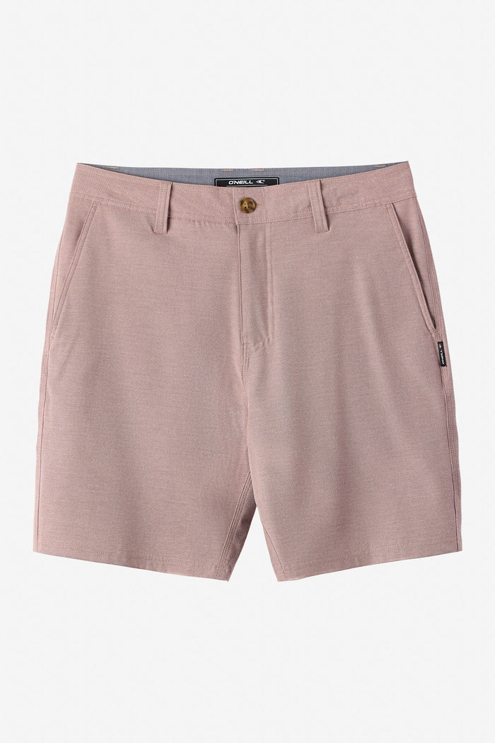 Reserve Light Check 19" Hybrid Shorts - Mahogany | O'Neill
