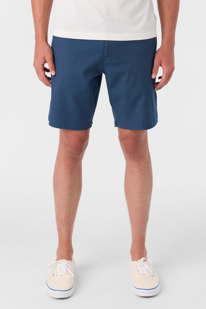 Reserve Light Check 19" Hybrid Shorts - Navy | O'Neill