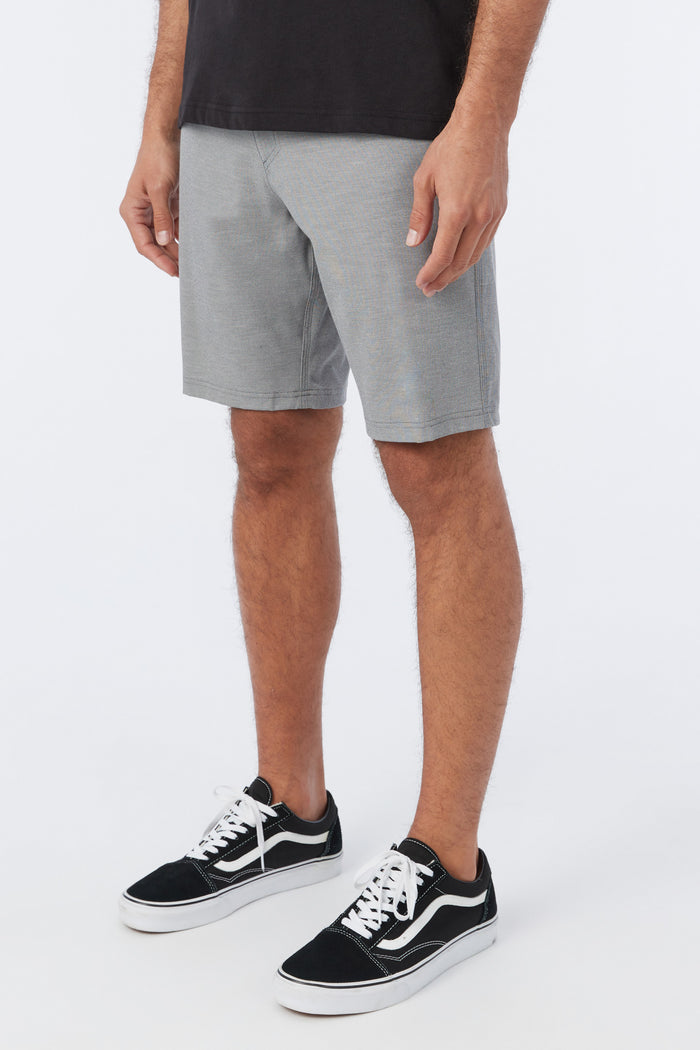 Reserve Light Check 19" Hybrid Shorts - Graphite | O'Neill