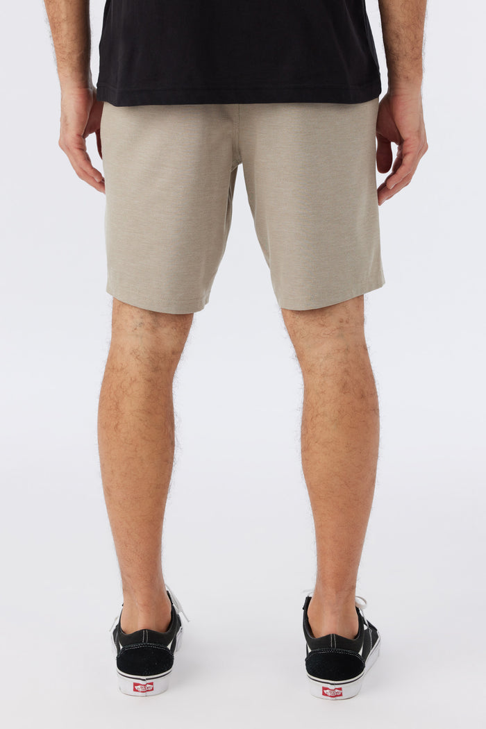 Reserve Light Check 19" Hybrid Shorts - Dark Khaki | O'Neill