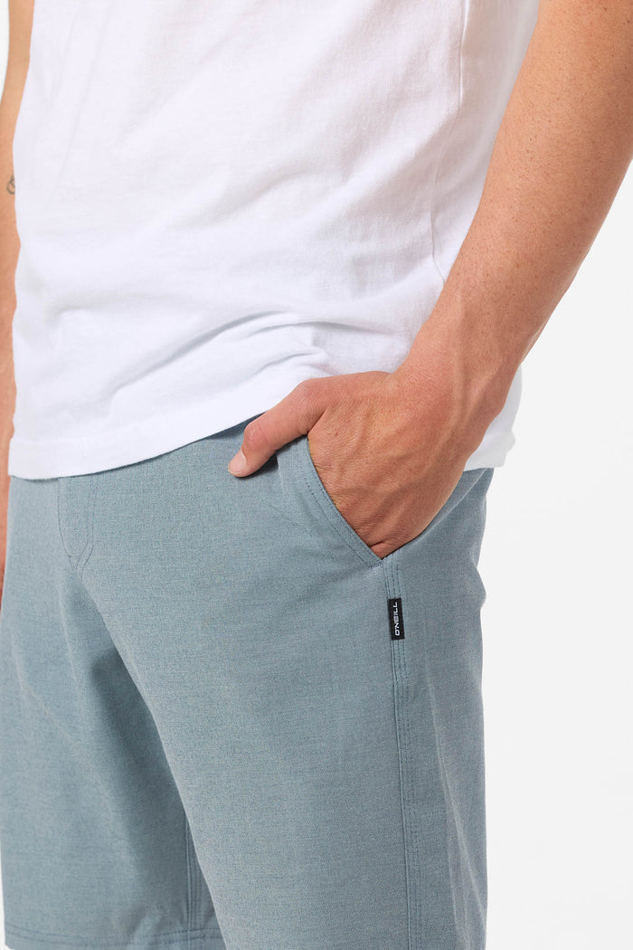 Reserve Light Check 19" Hybrid Shorts - Indigo 2 | O'Neill