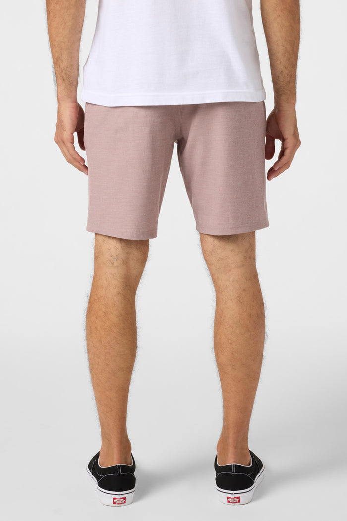Reserve Light Check 19" Hybrid Shorts - Mahogany | O'Neill