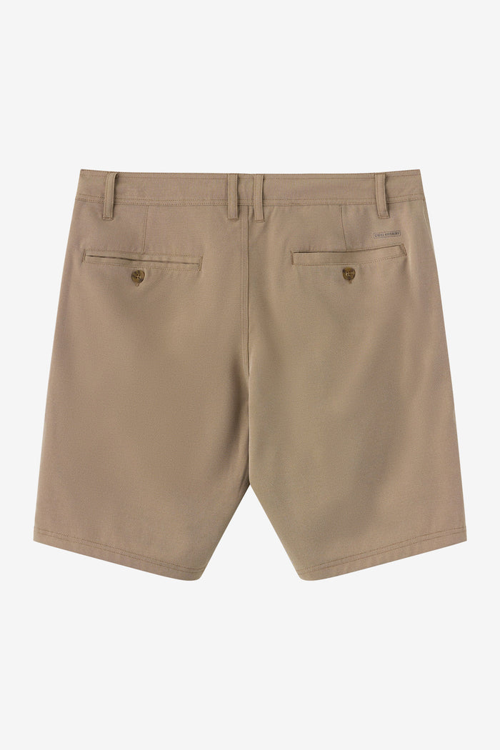 Reserve Light Check 19" Hybrid Shorts - Dark Khaki 2 | O'Neill