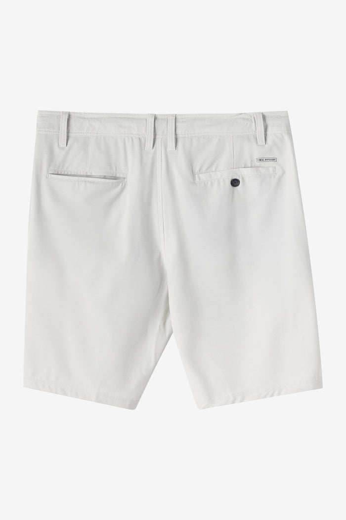 Reserve Light Check 19" Hybrid Shorts - Fog | O'Neill