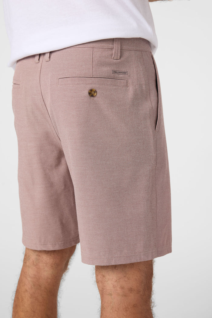 Reserve Light Check 19" Hybrid Shorts - Mahogany | O'Neill