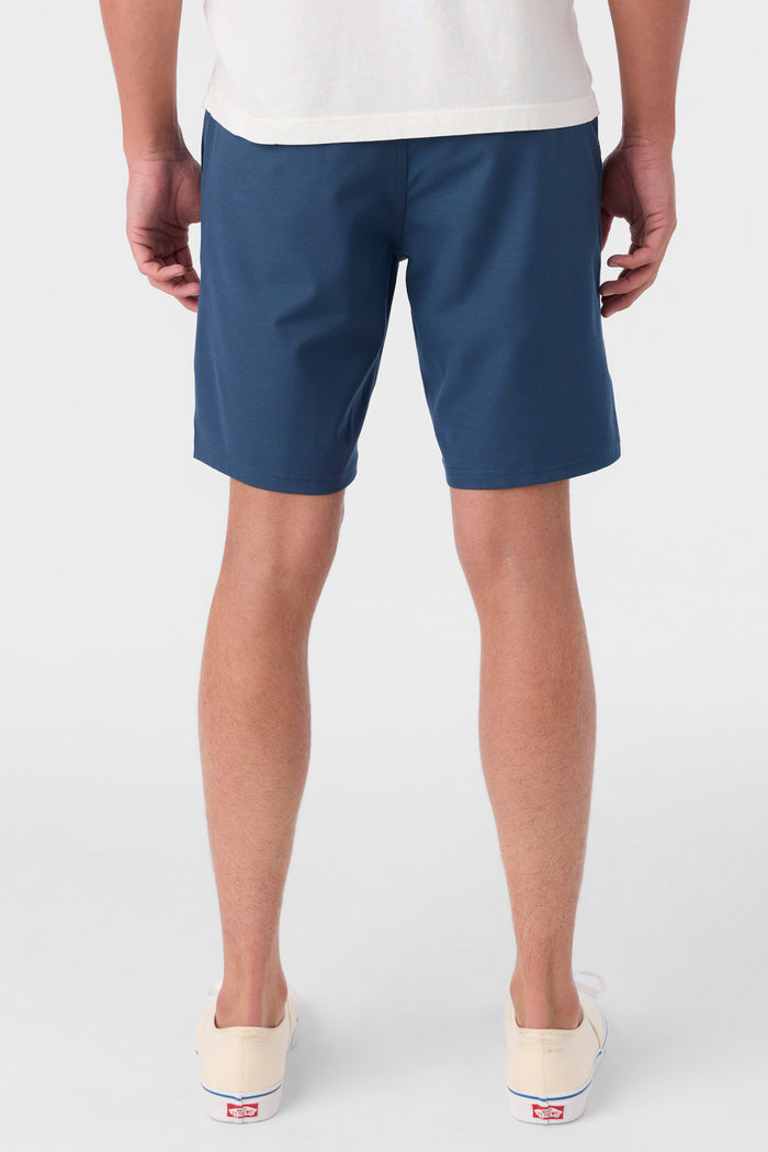 Reserve Light Check 19" Hybrid Shorts - Navy | O'Neill