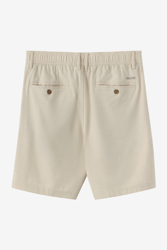 Reserve Light Check Elastic Waist 18" Hybrid Shorts -  | O'Neill