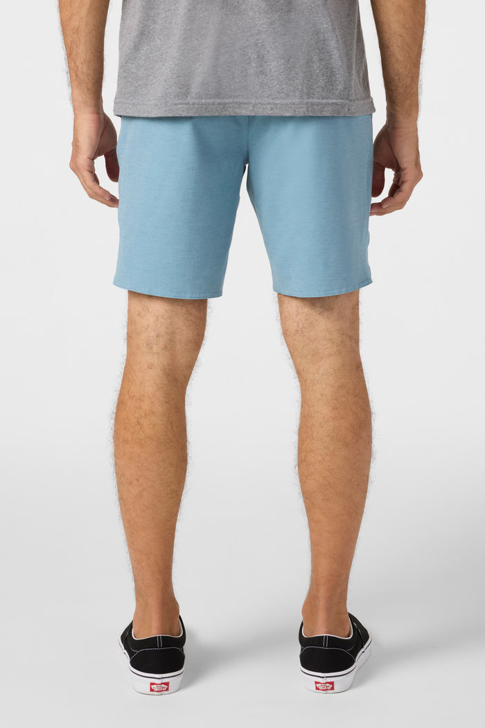 Reserve Light Check Scallop Elastic Waist 18" Hybrid Shorts -  | O'Neill