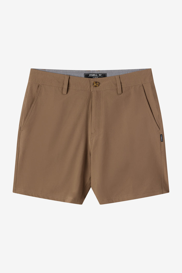 Reserve Solid 17" Hybrid Shorts - Chocolate Chip | O'Neill