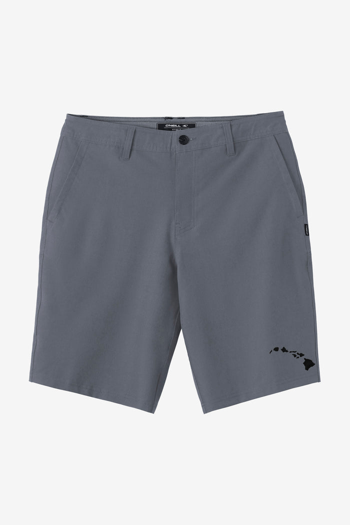 Reserve Solid Hawaii 20" Hybrid Shorts - Grey | O'Neill