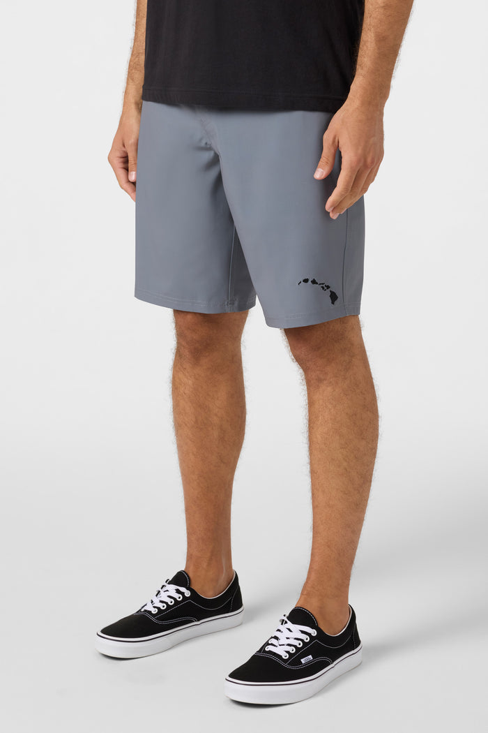 Reserve Solid Hawaii 20" Hybrid Shorts - Grey | O'Neill