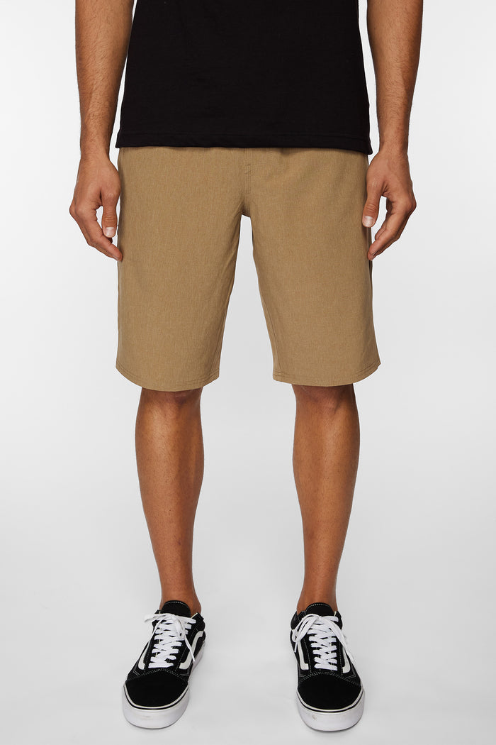Reservoir Elastic Waist 21" Hybrid Shorts - Dark Khaki | O'Neill