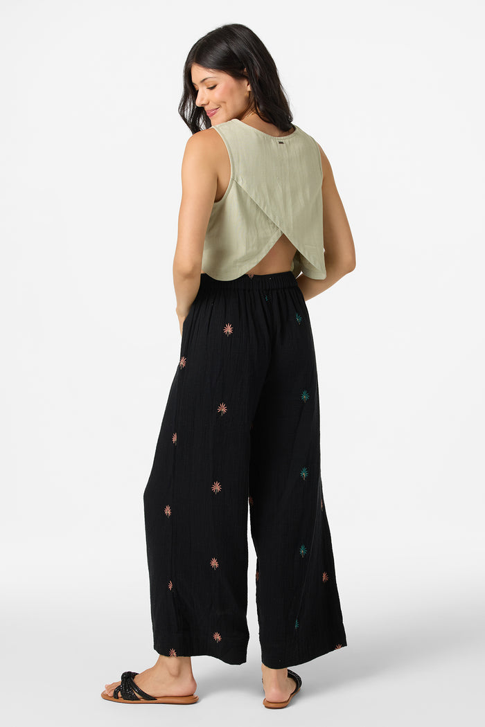 Rhodes Palm Beach Pants - Black | O'Neill