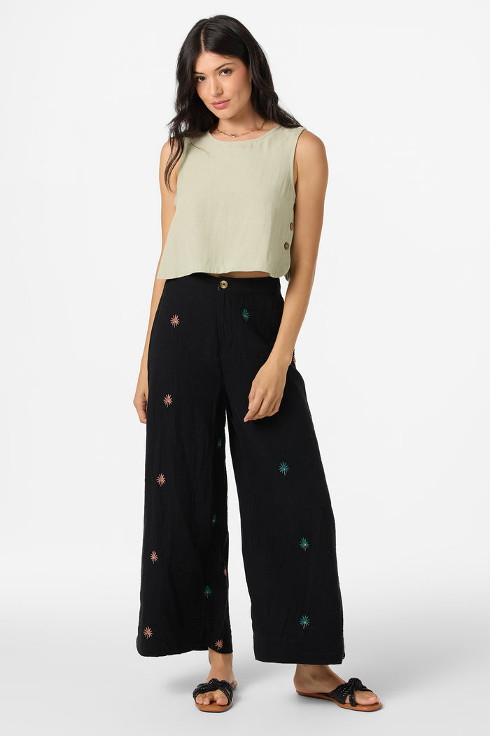 Rhodes Palm Beach Pants - Black | O'Neill