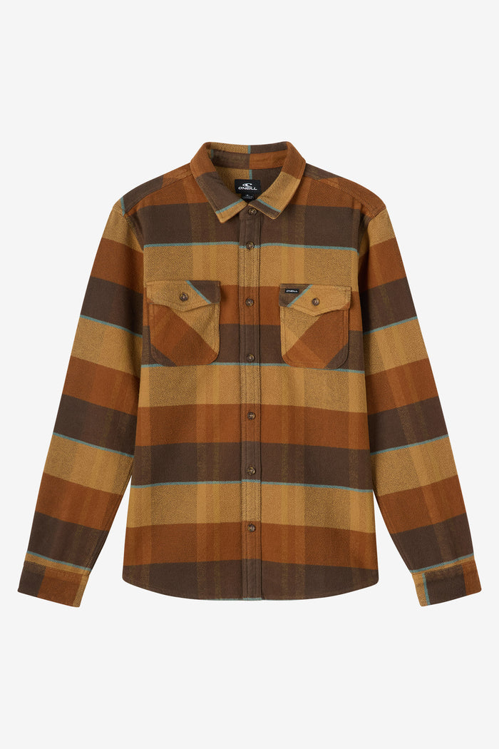 Richmond Flannel Standard Fit Long Sleeve Shirt - Dachshund | O'Neill