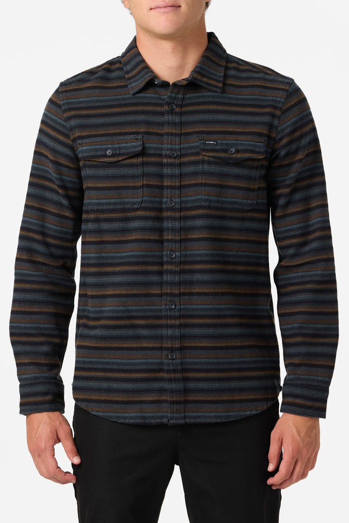 Richmond Flannel Standard Fit Long Sleeve Shirt - Graphite | O'Neill