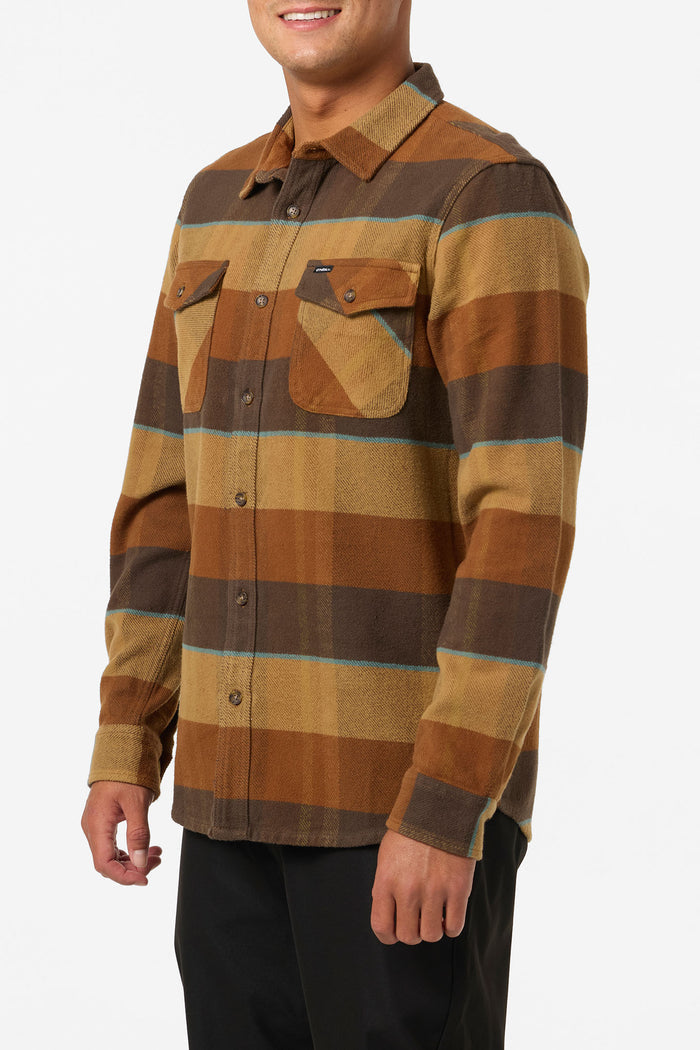 Richmond Flannel Standard Fit Long Sleeve Shirt - Dachshund | O'Neill