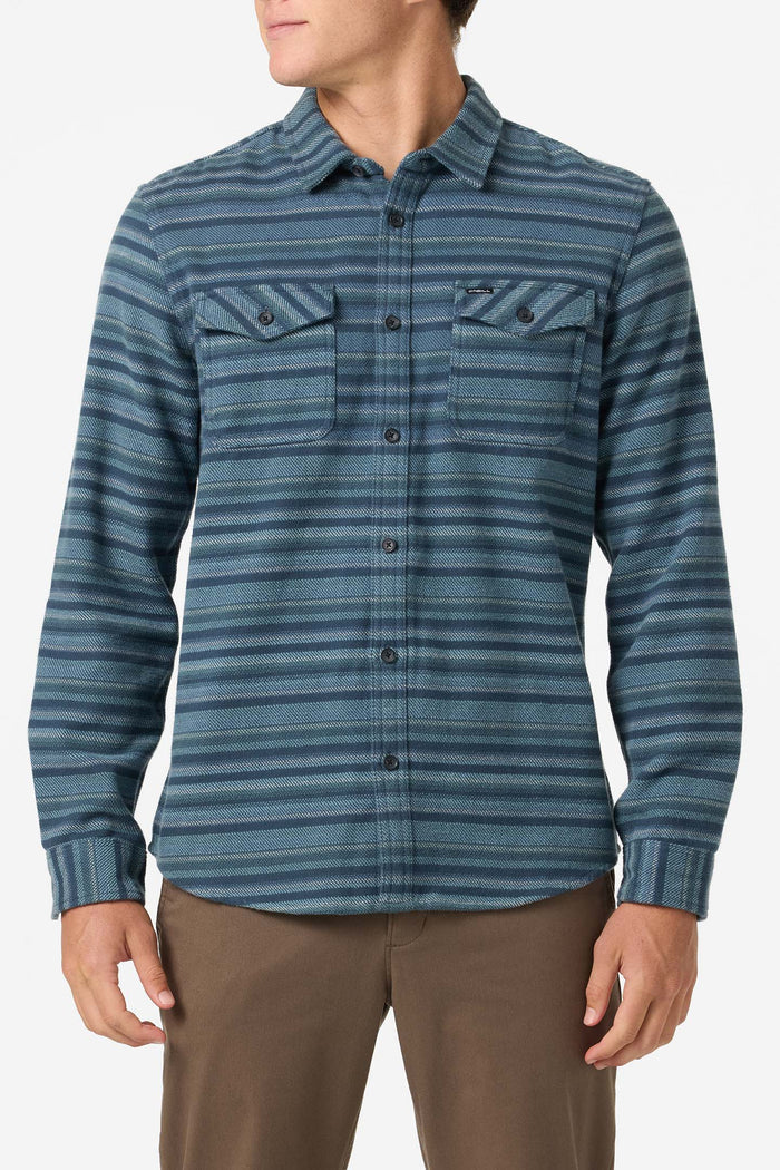 Richmond Flannel Standard Fit Long Sleeve Shirt - Citadel | O'Neill