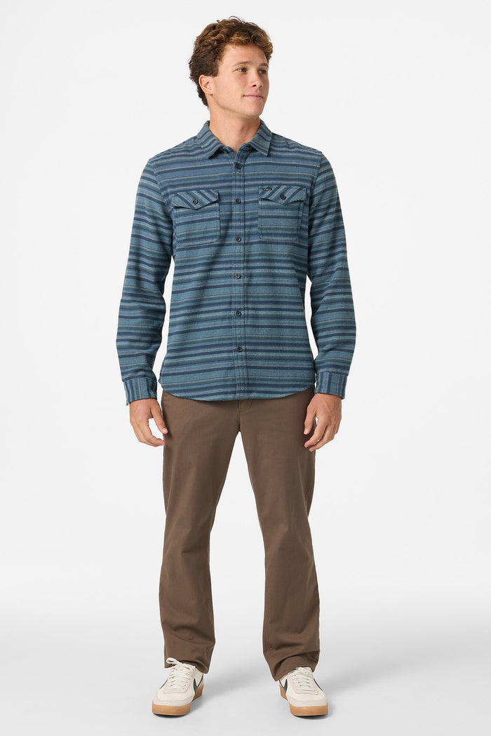 Richmond Flannel Standard Fit Long Sleeve Shirt - Citadel | O'Neill