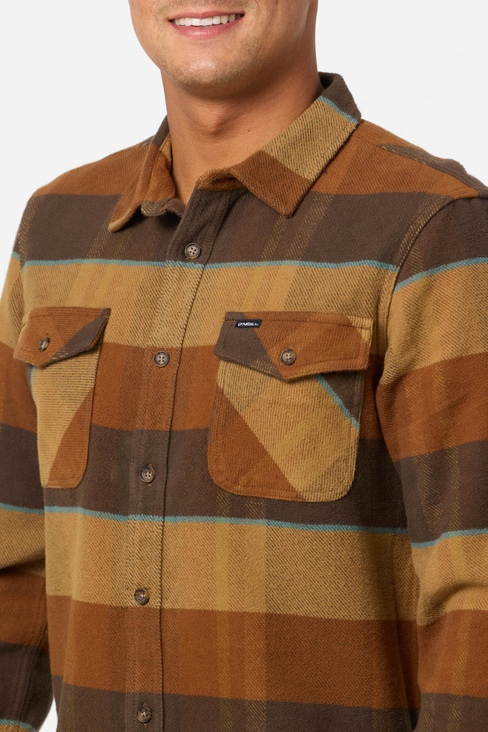 Richmond Flannel Standard Fit Long Sleeve Shirt - Dachshund | O'Neill