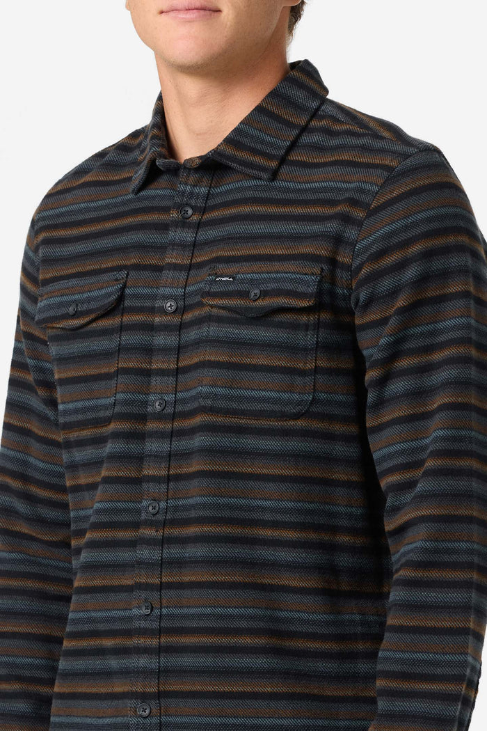Richmond Flannel Standard Fit Long Sleeve Shirt - Graphite | O'Neill