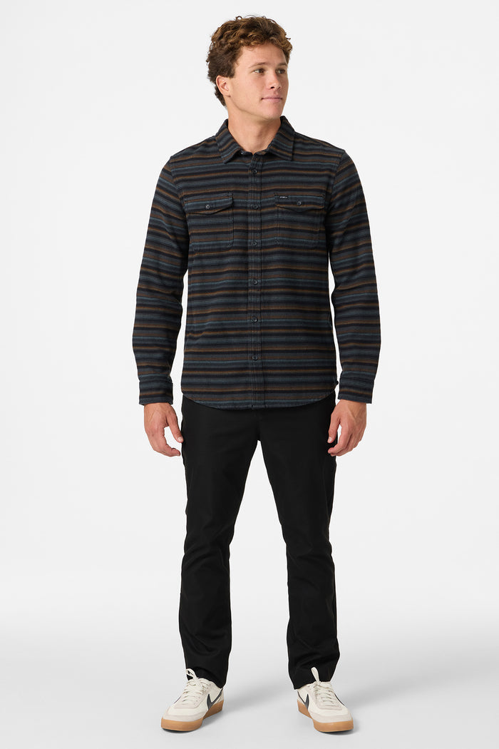 Richmond Flannel Standard Fit Long Sleeve Shirt - Graphite | O'Neill