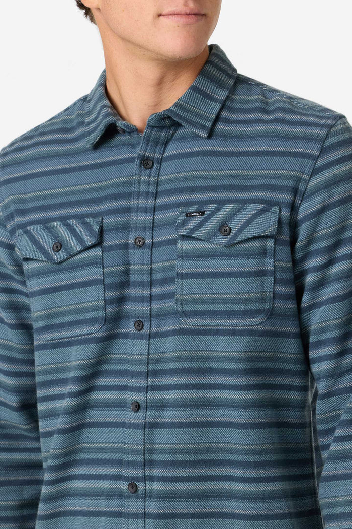 Richmond Flannel Standard Fit Long Sleeve Shirt - Citadel | O'Neill