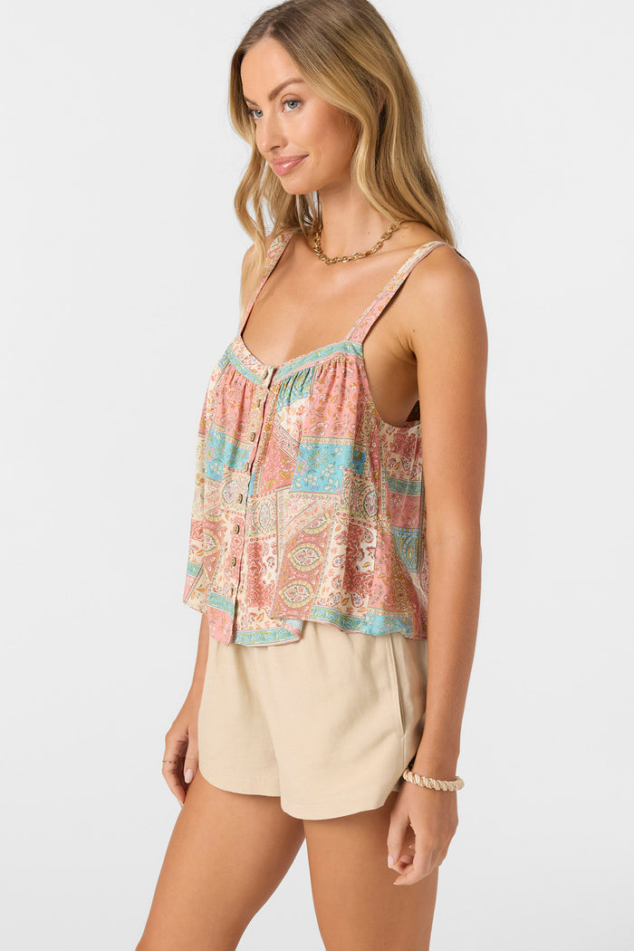 Roslyn Sleeveless Top - Multi Clr | O'Neill