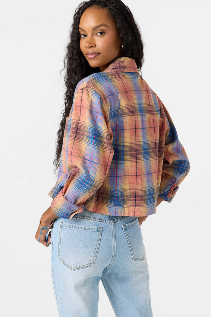 Roy Flannel Long Sleeve Top - Desert Sand | O'Neill