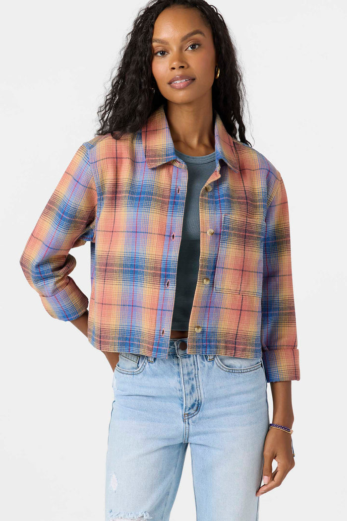 Roy Flannel Long Sleeve Top - Desert Sand | O'Neill