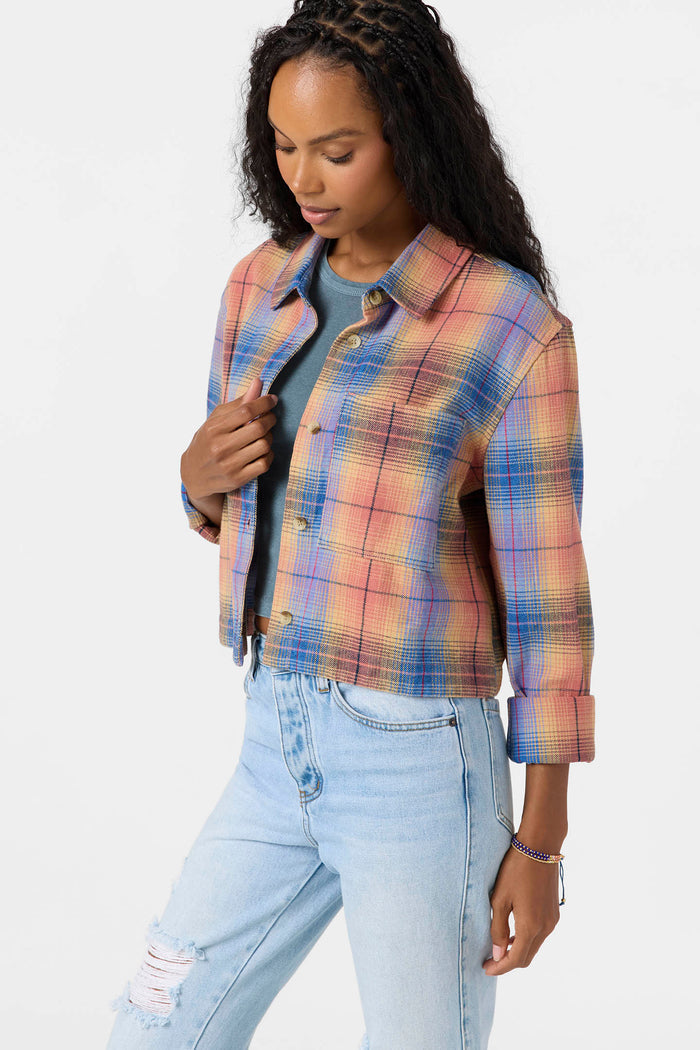 Roy Flannel Long Sleeve Top - Desert Sand | O'Neill