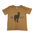 Run Wild Wolf Tee - Youth