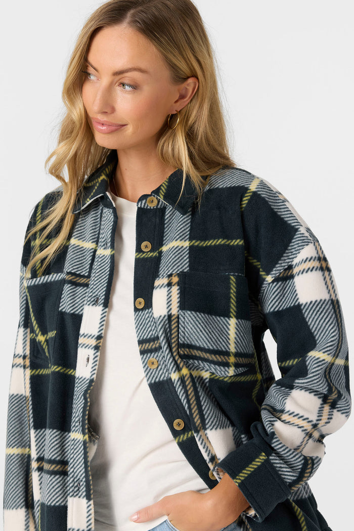 Rune Superfleece Long Sleeve Top - Slate | O'Neill