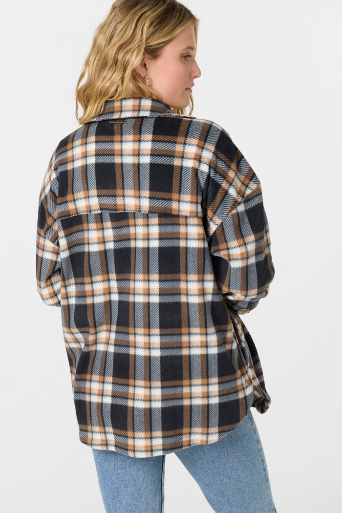 Rune Superfleece Oversized Fit Shacket - Sierra | O'Neill