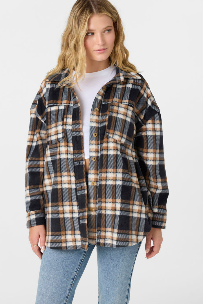 Rune Superfleece Oversized Fit Shacket -  | O'Neill